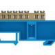 Barramento Neutro p/ Trilho Din 8 Bornes Soprano - INSTRUFIBER Barramento Neutro p/ Trilho Din 8 Bornes Soprano - INSTRUFIBER