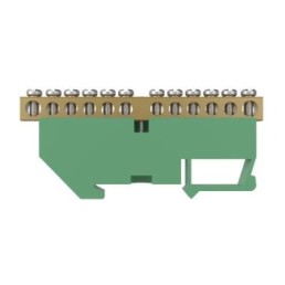 Barramento Terra p/ Trilho Din 12 Bornes Soprano - INSTRUFIBER