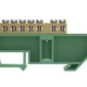 Barramento Terra p/ Trilho Din 8 Bornes Soprano - INSTRUFIBER Barramento Terra p/ Trilho Din 8 Bornes Soprano - INSTRUFIBER