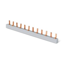 Barramento Tipo Pente Bifásico 63A 12 Pólos Rohdina - INSTRUFIBER
