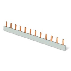 Barramento Tipo Pente Monofásico 63A 12 Pólos Soprano - INSTRUFIBER