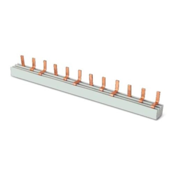 Barramento Tipo Pente Trifásico 63A 12 Pólos Soprano - INSTRUFIBER Barramento Tipo Pente Trifásico 63A 12 Pólos Soprano - INSTRUFIBER