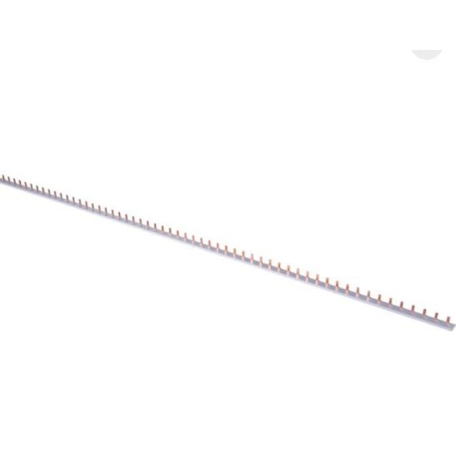 Barramento tipo Pente Monofásico 80A 54 Pólos 1 Metro Soprano - INSTRUFIBER Barramento tipo Pente Monofásico 80A 54 Pólos 1 Metro Soprano - INSTRUFIBER