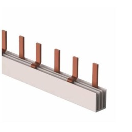 Barramento tipo Pente Trifásico 80A 54 Pólos 1 Metro Soprano - INSTRUFIBER