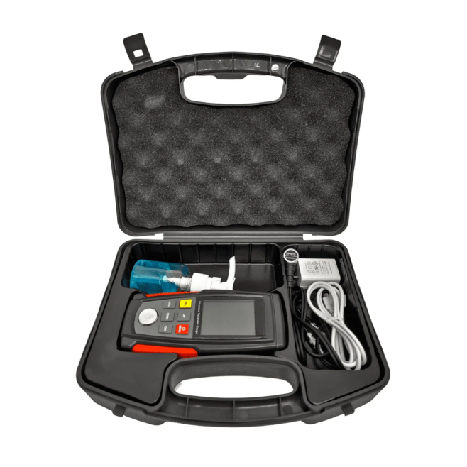 CB100A - Medidor de Espessura de Chapa por Ultrassom - INSTRUFIBER CB100A - Medidor de Espessura de Chapa por Ultrassom - INSTRUFIBER