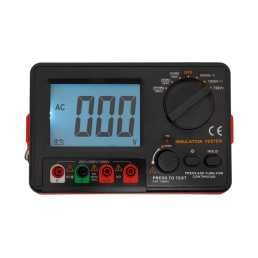 CB5306A - Megohmetro Digital Portátil (1.000 VOLTS) - INSTRUFIBER
