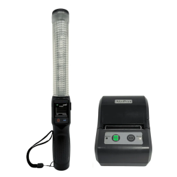 CBA12Print - Bafômetro Tipo Bastão para Triagem Rápida com Impressora Bluetooth - INSTRUFIBER