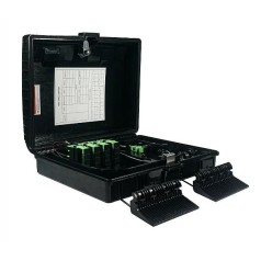 CTO Caixa de Terminação Óptica 16P 1X8 APC - INSTRUFIBER