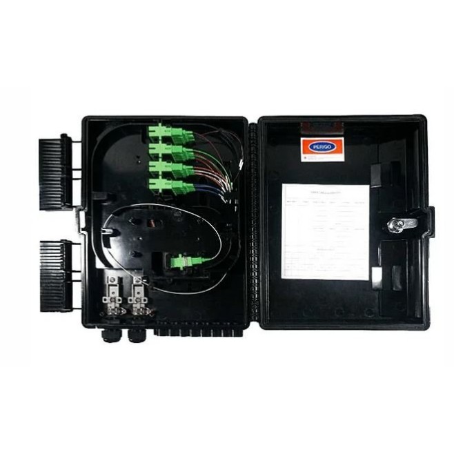 CTO Caixa de Terminação Óptica 16P 1X16 APC - INSTRUFIBER