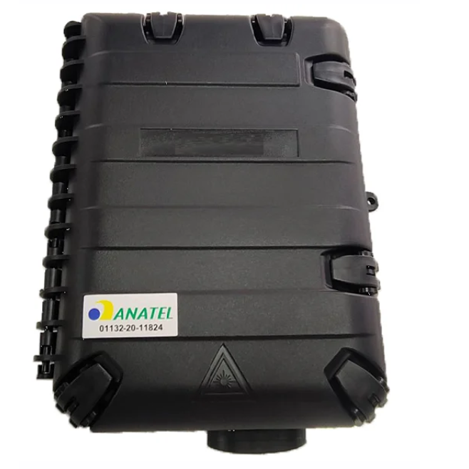 CTO Caixa de Terminação Óptica 16P 1X8 APC - INSTRUFIBER