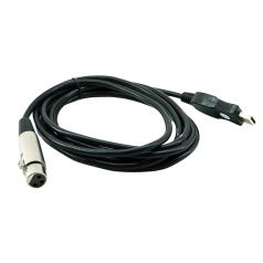 Cabo Para Microfone XLR USB Interface - INSTRUFIBER