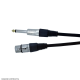 Cabo XLR Fêmea Para P10 Mono Macho - INSTRUFIBER