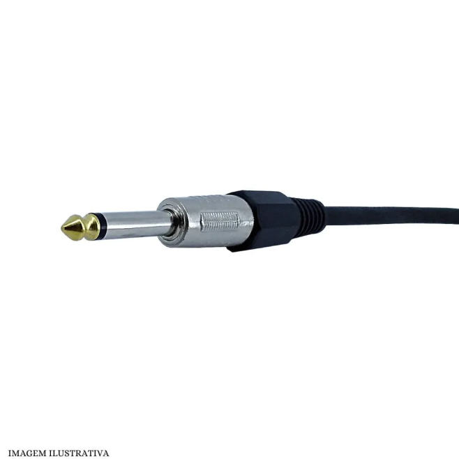 Cabo XLR Fêmea Para P10 Mono Macho - INSTRUFIBER