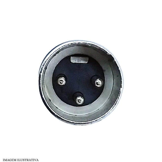 Cabo XLR Macho Para Conector P10 Fêmea - INSTRUFIBER