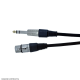 Cabo XLR P10 Stereo Profissional Fêmea x Macho - INSTRUFIBER