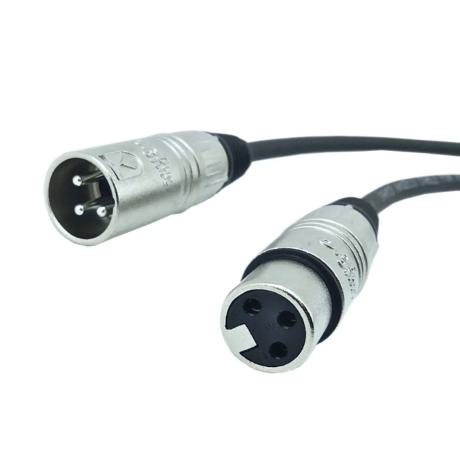 Cabo XLR Santo Ângelo Macho x Fêmea - INSTRUFIBER