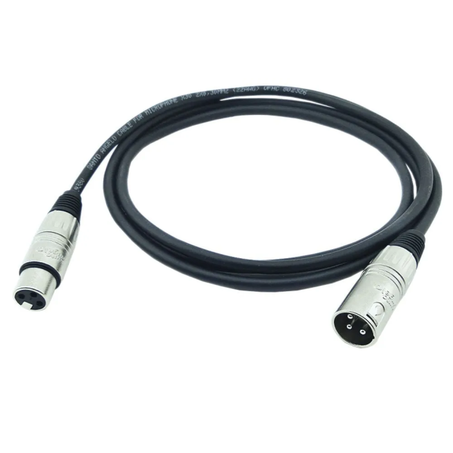 Cabo XLR Santo Ângelo Macho x Fêmea - INSTRUFIBER