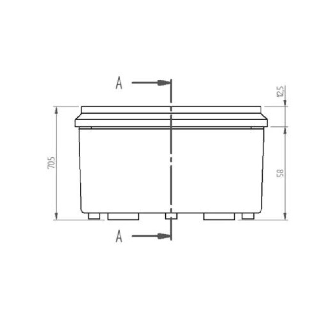 Caixa de Montagem Multiuso 110X110X60mm IP66 - INSTRUFIBER