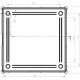 Caixa de Montagem Multiuso 150X150X70mm IP66 Tampa Pressão - INSTRUFIBER Caixa de Montagem Multiuso 150X150X70mm IP66 Tampa Pressão - INSTRUFIBER