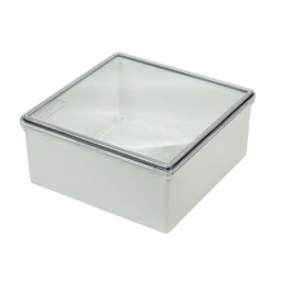 Caixa de Montagem Multiuso 155X155X70mm IP66 Tampa de Pressão - INSTRUFIBER