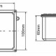 Caixa de Passagem Alumínio Embutir/Sobrepor 10X10cm IP65 Tramontina - INSTRUFIBER Caixa de Passagem Alumínio Embutir/Sobrepor 10X10cm IP65 Tramontina - INSTRUFIBER