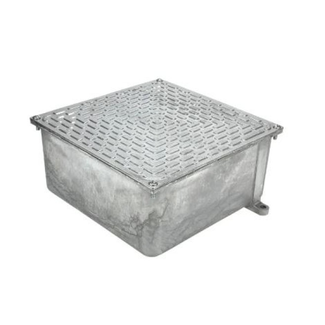 Caixa de Passagem Alumínio Embutir/Sobrepor 20X20cm IP65 Tramontina - INSTRUFIBER Caixa de Passagem Alumínio Embutir/Sobrepor 20X20cm IP65 Tramontina - INSTRUFIBER