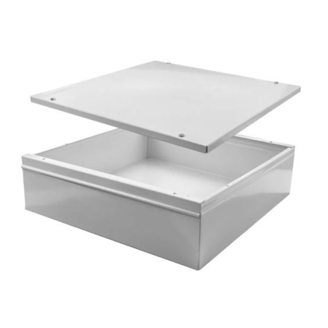 Caixa de Passagem Elétrica 41X41cm Metálica Sobrepor - INSTRUFIBER