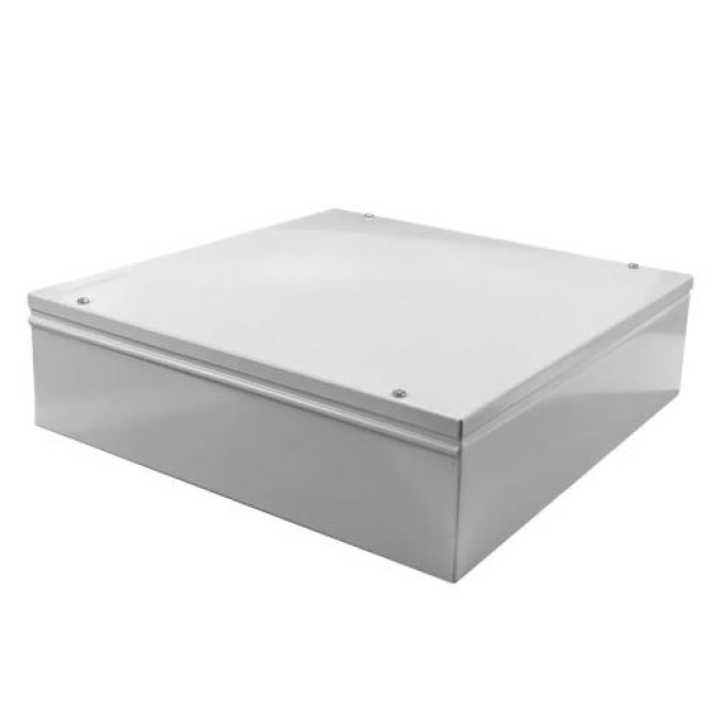 Caixa de Passagem Elétrica 41X41cm Metálica Sobrepor - INSTRUFIBER