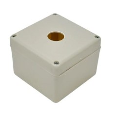 Caixa p/ Botoeira 1 Furo 22mm 90X90X70mm IP44 - INSTRUFIBER