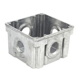 Caixa pra Piso 4X4 Ø 1" Alta Olivo - INSTRUFIBER