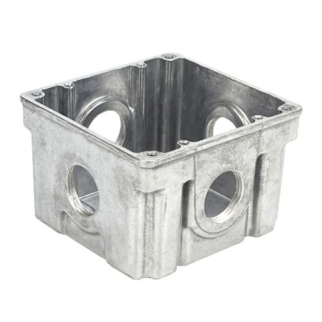 Caixa pra Piso 4X4 Ø 1" Alta Olivo - INSTRUFIBER Caixa pra Piso 4X4 Ø 1" Alta Olivo - INSTRUFIBER