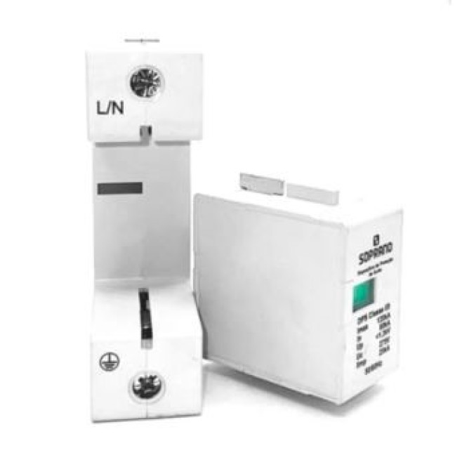 DPS - Dispositivo Proteção Contra Surto 1P 275V 120kA Classe II Soprano - INSTRUFIBER