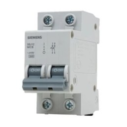 Disjuntor Din Bipolar 16A 3kA Curva C 5SJ Siemens - INSTRUFIBER