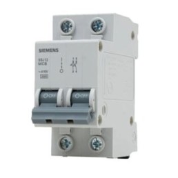 Disjuntor Din Bipolar 25A 3kA Curva C 5SJ Siemens - INSTRUFIBER