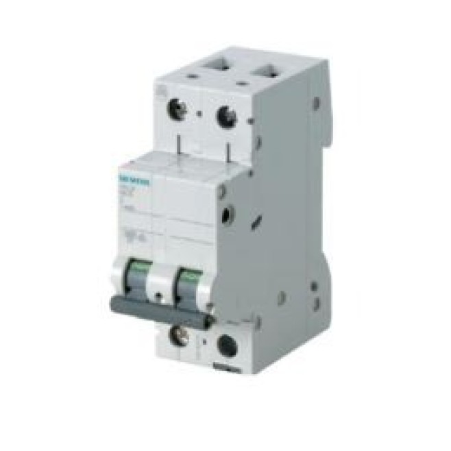 Disjuntor Din Bipolar 32A 5kA Curva C Siemens - INSTRUFIBER