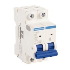 Disjuntor Din Bipolar 4A 3kA Curva C TDJ3 Tramontina - INSTRUFIBER