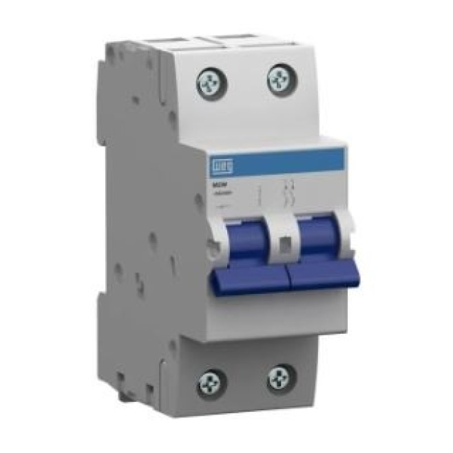 Disjuntor Din Bipolar 50A 3kA Curva C MDW Weg - INSTRUFIBER