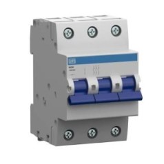Disjuntor Din Tripolar 100A 3kA Curva C MDW Weg - INSTRUFIBER