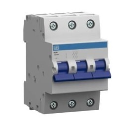 Disjuntor Din Tripolar 100A 3kA Curva C MDW Weg - INSTRUFIBER