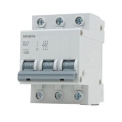 Disjuntor Din Tripolar 16A 3kA Curva C 5SJ Siemens - INSTRUFIBER