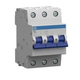 Disjuntor Din Tripolar 20A 3kA Curva C MDW Weg - INSTRUFIBER