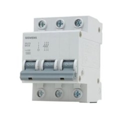 Disjuntor Din Tripolar 25A 3kA Curva C 5SJ Siemens - INSTRUFIBER