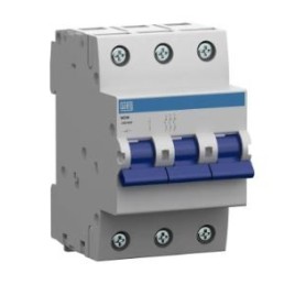 Disjuntor Din Tripolar 25A 3kA Curva C MDW Weg - INSTRUFIBER