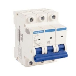 Disjuntor Din Tripolar 32A 3kA Curva C TDJ3 Tramontina - INSTRUFIBER