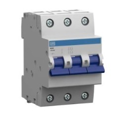 Disjuntor Din Tripolar 40A 3kA Curva C MDW Weg - INSTRUFIBER