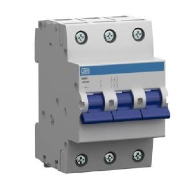 Disjuntor Din Tripolar 40A 3kA Curva C MDW Weg - INSTRUFIBER