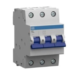 Disjuntor Din Tripolar 50A 3kA Curva C MDW Weg - INSTRUFIBER