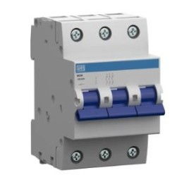 Disjuntor Din Tripolar 63A 3kA Curva C MDW Weg - INSTRUFIBER