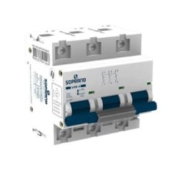 Disjuntor Din Tripolar 70A 10kA Curva C SHB-H Soprano - INSTRUFIBER