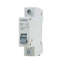 Disjuntor Din Unipolar 16A 3kA Curva C 5SJ Siemens - INSTRUFIBER